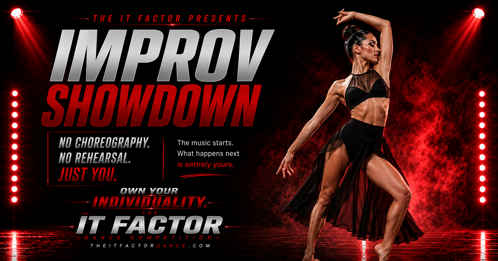 The Improv Showdown — no choreography, no rehearsal, just you